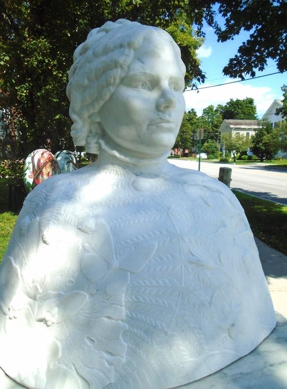 Julia Caroline Ripley Dorr Sculpture. Click for full size. Julia Caroline Ripley Dorr Sculpture image. Click for full size.