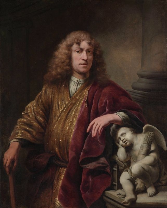 Ferdinand Bol self-portrait. Click for full size. Ferdinand Bol self-portrait image. Click for full size.