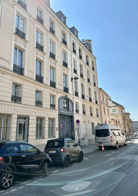 Pierre Brossolette Marker - wider view image. Click for full size.