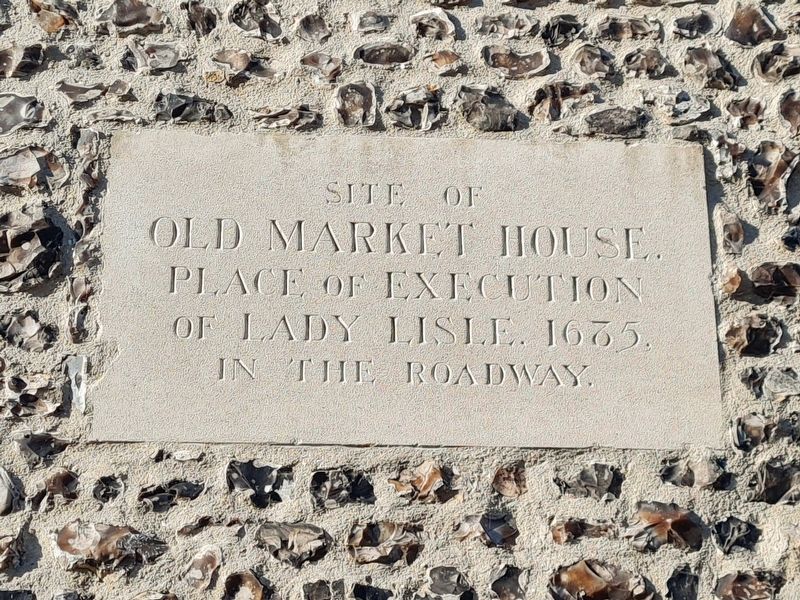 Lady Lisle Marker. Click for full size. Lady Lisle Marker image. Click for full size.