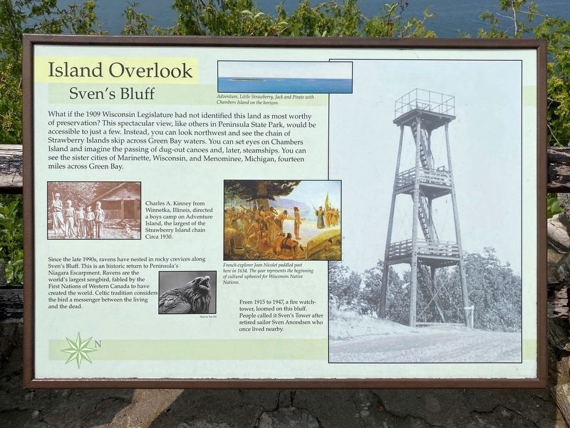Island Overlook Marker image. Click for full size.