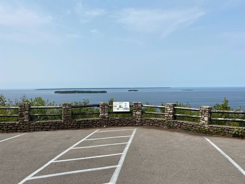 Island Overlook Marker image. Click for full size.