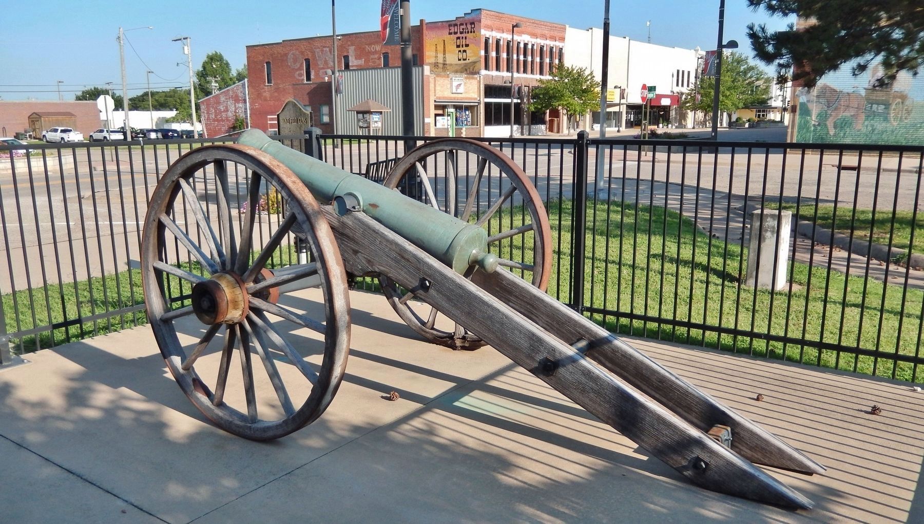 6-pdr bronze field gun, M1841 image. Click for full size.