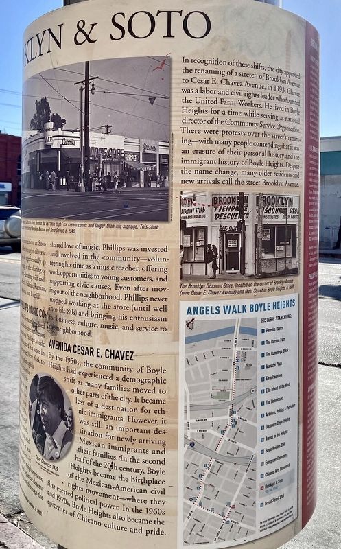 Brooklyn & Soto Marker. Click for full size. Brooklyn & Soto Marker image. Click for full size.