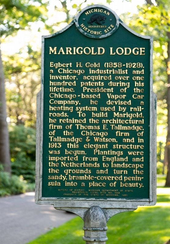 Marygold Lodge Marker. Click for full size. Marygold Lodge Marker image. Click for full size.