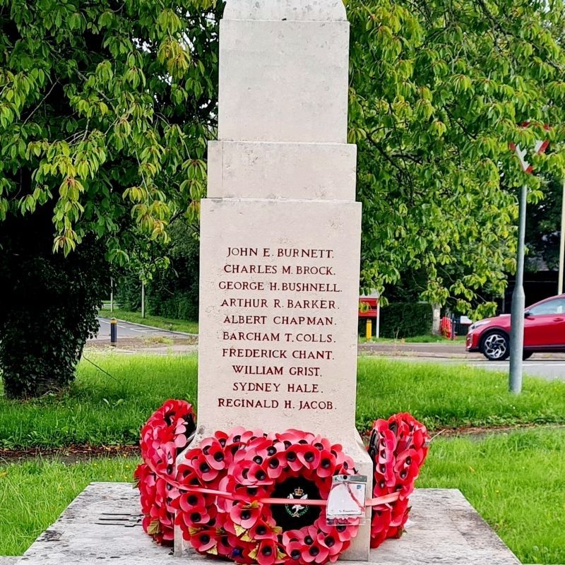 Stockbridge War Memorial, Side Two image. Click for full size.