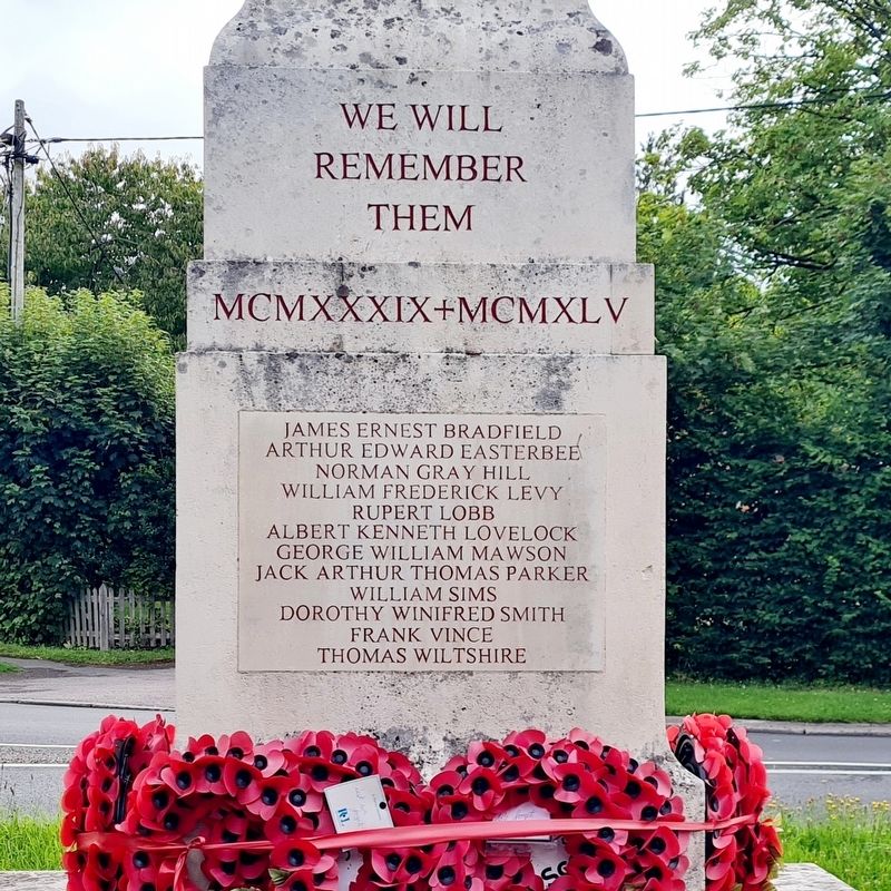 Stockbridge War Memorial, Side 4. Click for full size. Stockbridge War Memorial, Side 4 image. Click for full size.
