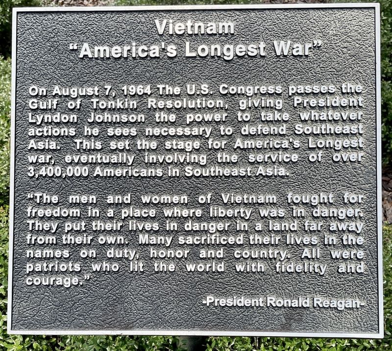 Vietnam Marker. Click for full size. Vietnam Marker image. Click for full size.