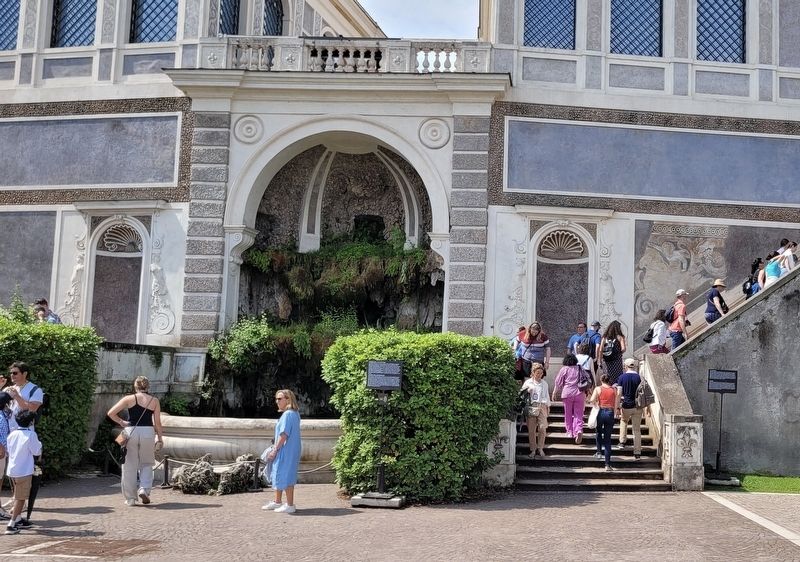 The Fountain Theater Marker is the left marker of the two markers image. Click for full size.
