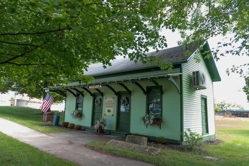 Former Michigan Central Railroad Depot, Now the Augusta Museum. Click for full size. Former Michigan Central Railroad Depot, Now the Augusta Museum image. Click for full size.