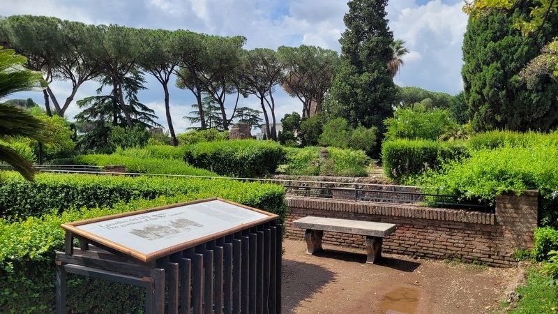 The gardens of the 19th century Marker and the gardens. Click for full size. The gardens of the 19th century Marker and the gardens image. Click for full size.