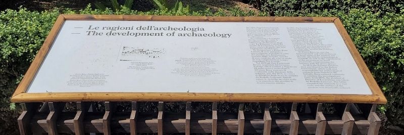 Le ragioni dell'archeologia / The development of archaeology Marker image. Click for full size.