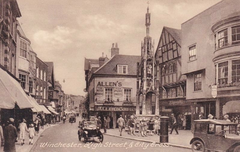 High Street and City Cross. Click for full size. High Street and City Cross image. Click for full size.