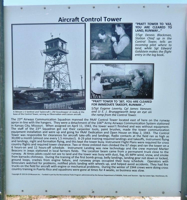 Aircraft Control Tower Marker image. Click for full size.