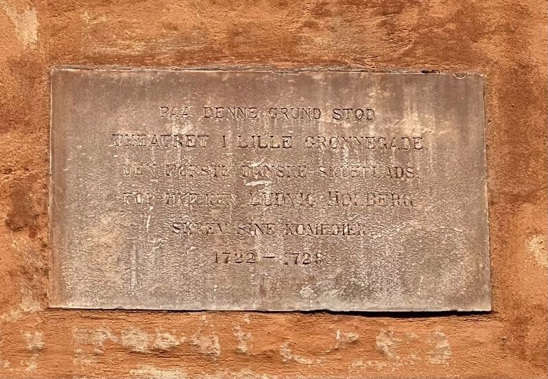 Lille Gr�nnegadeteatret / Lille Gr�nnegade Theatre Marker image. Click for full size.