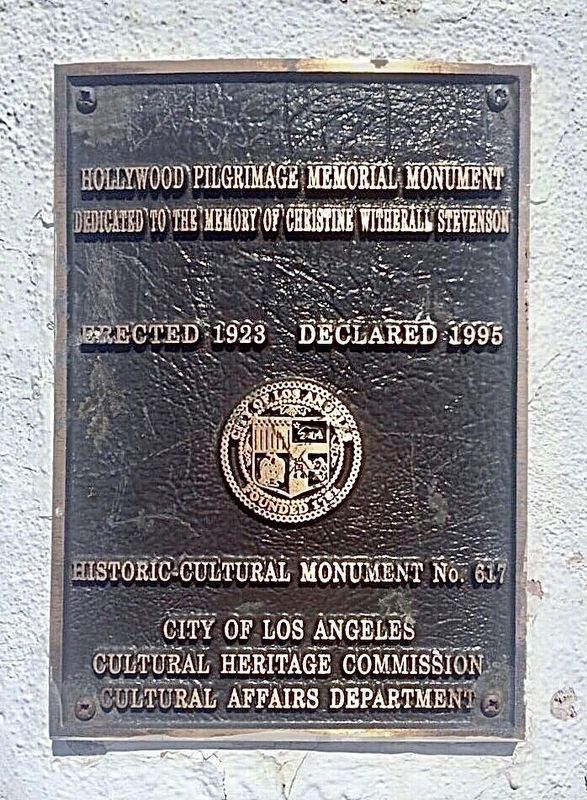 Hollywood Cross Marker image. Click for full size.