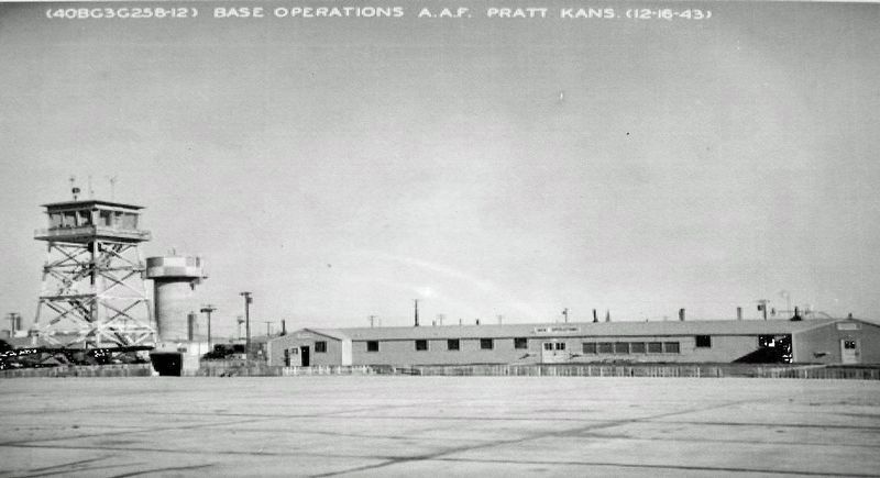 Marker detail: PAAF Base Operations Building image. Click for full size.