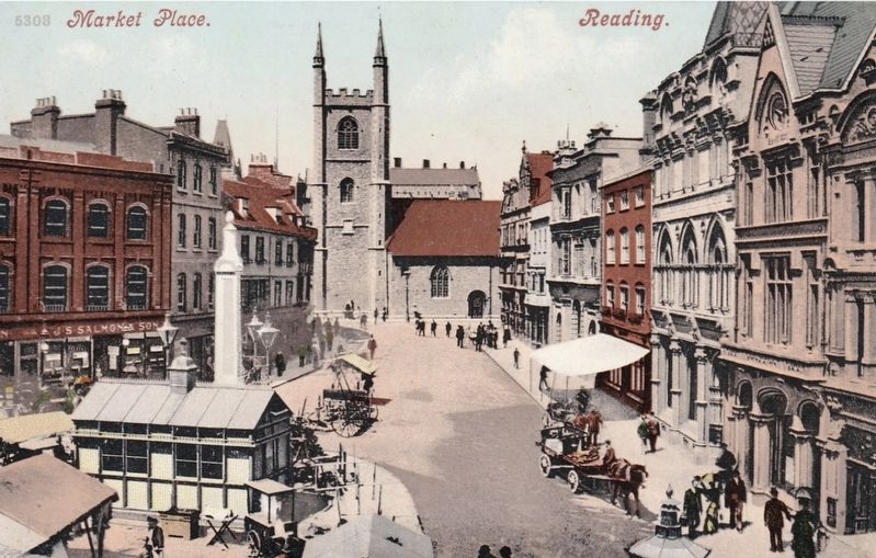 Market Place, Reading image. Click for full size.