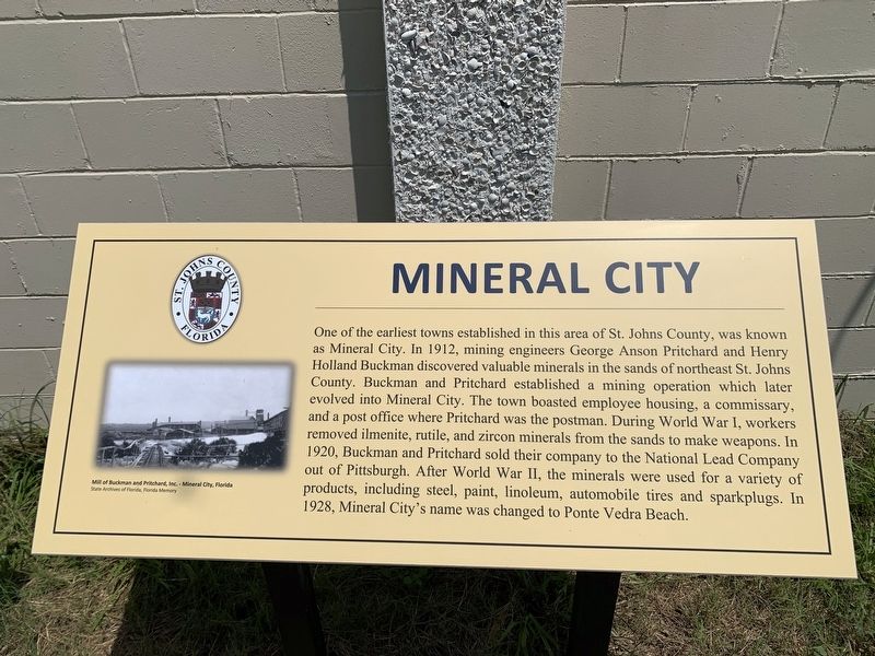 Mineral City Marker. Click for full size. Mineral City Marker image. Click for full size.