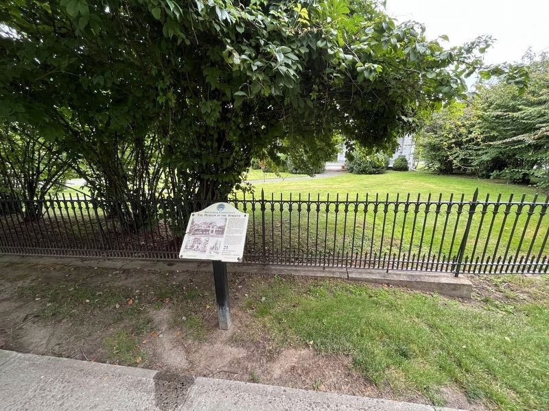 The Governor's Estate and St. Stephen's Church Marker image. Click for full size.