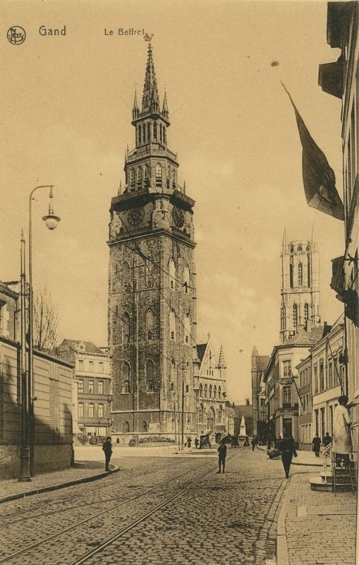Gand Le Beffroi [Ghent The Belfry] image. Click for full size.