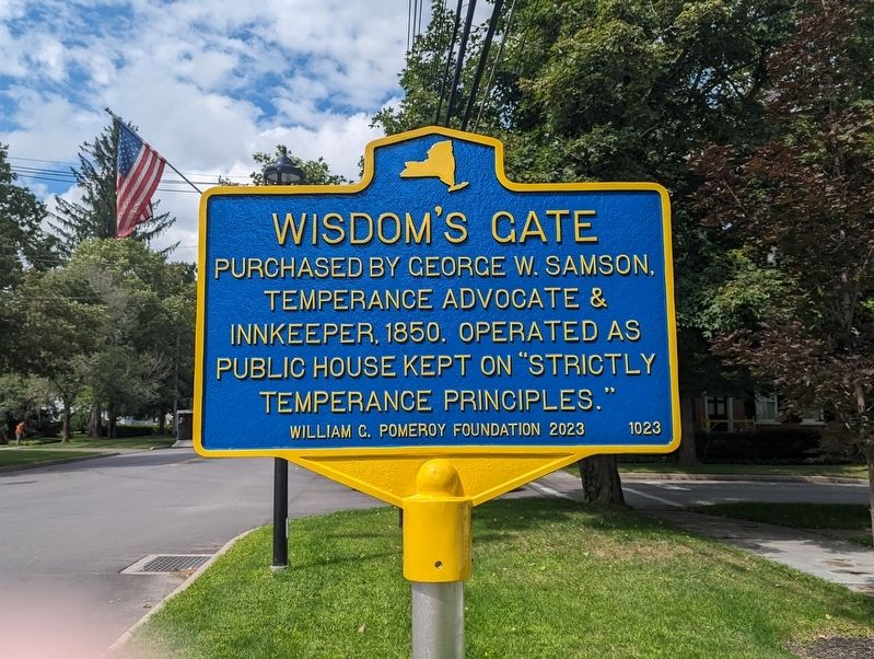 Wisdom's Gate Marker image. Click for full size.