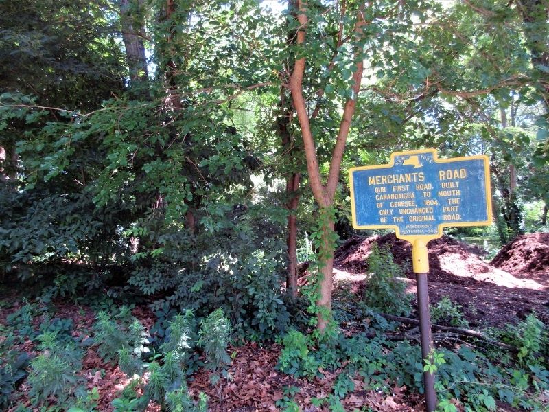 Merchants Road Marker image. Click for full size.