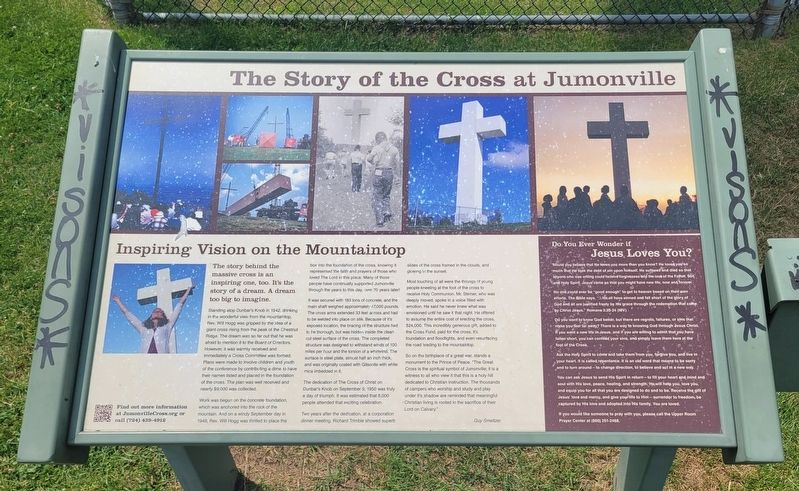 The Story of the Cross at Jumonville Marker image. Click for full size.