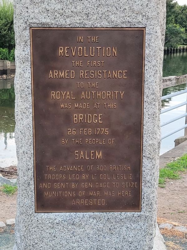 First Armed Resistance Marker - post cleaning image. Click for full size.