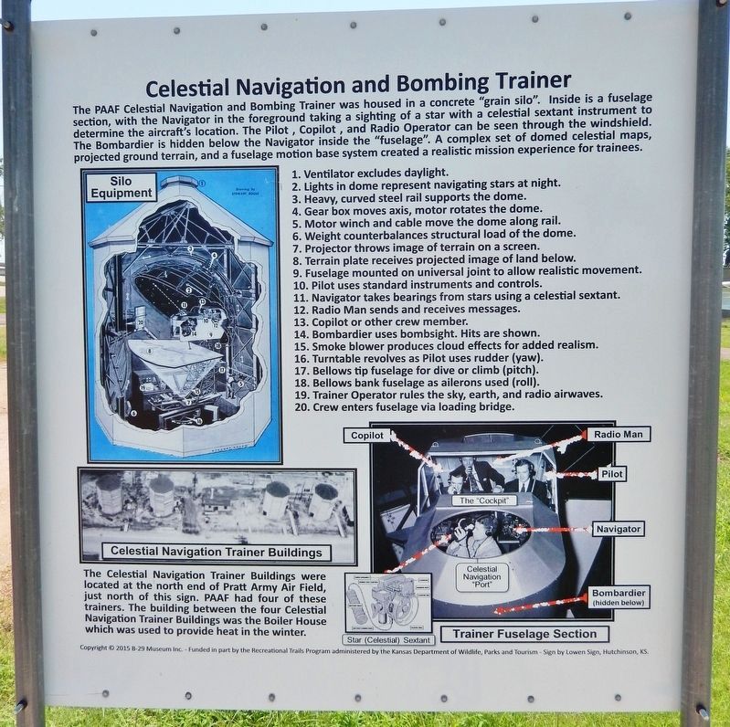 Celestial Navigation and Bombing Trainer Marker image. Click for full size.