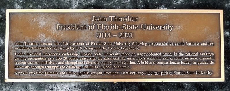 John Thrasher Marker. Click for full size. John Thrasher Marker image. Click for full size.
