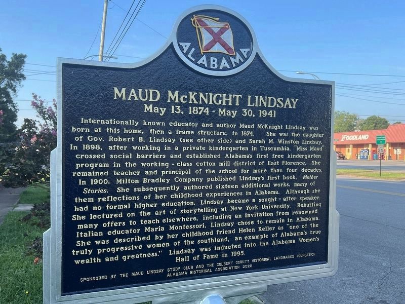 Maud McKnight Lindsay - Reverse Side image. Click for full size.