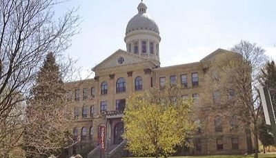 Old Main, Augustana College. Click for full size. Old Main, Augustana College image. Click for full size.