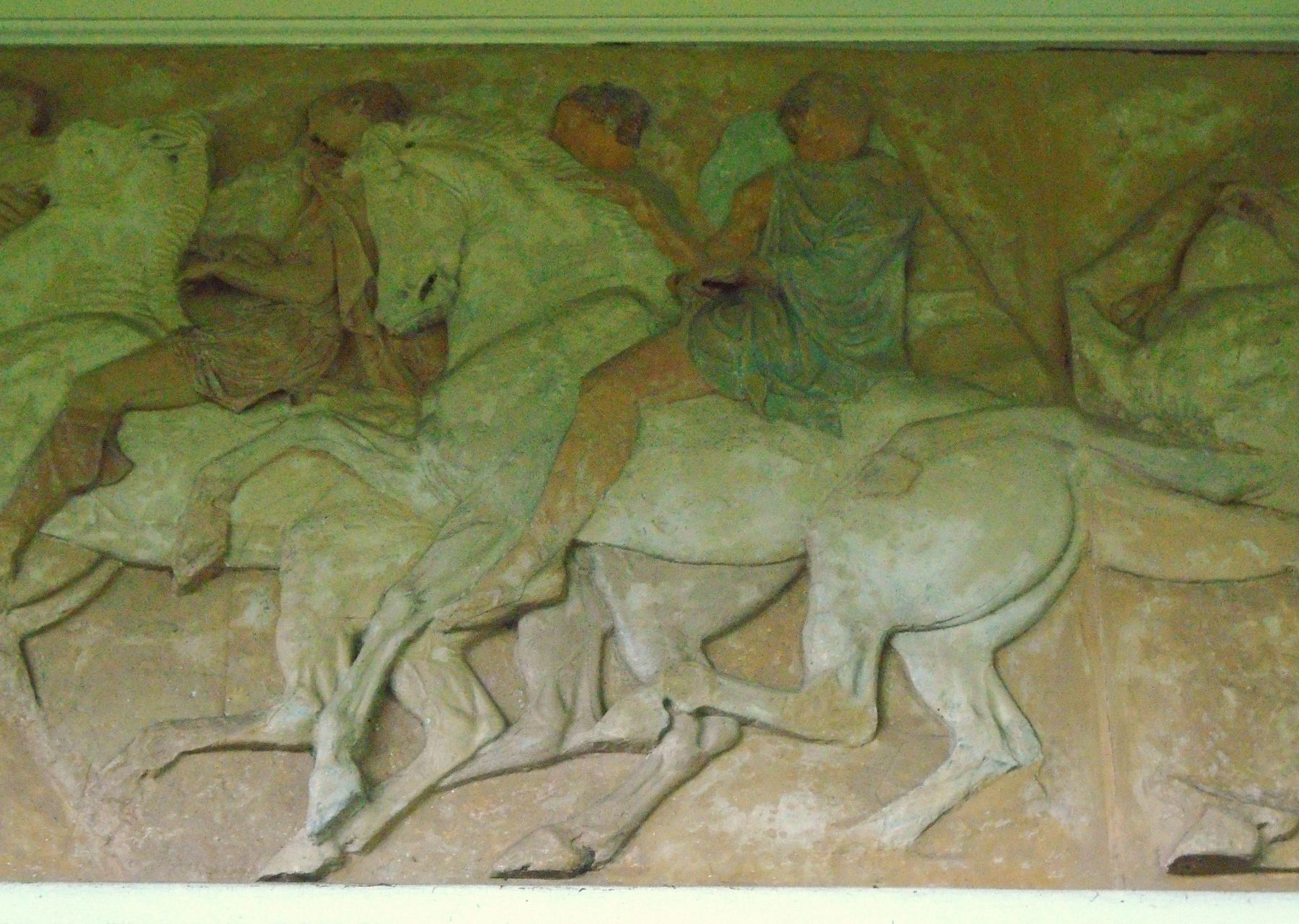 The Parthenon Frieze Detail image. Click for full size.