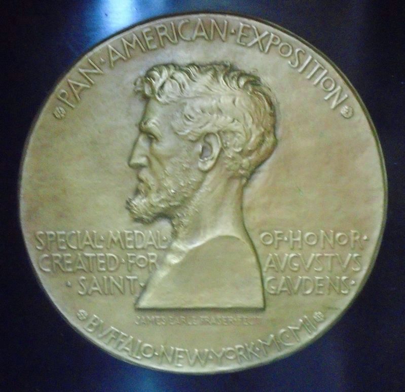Special Medal of Honor on display in the Little Studio image. Click for full size.