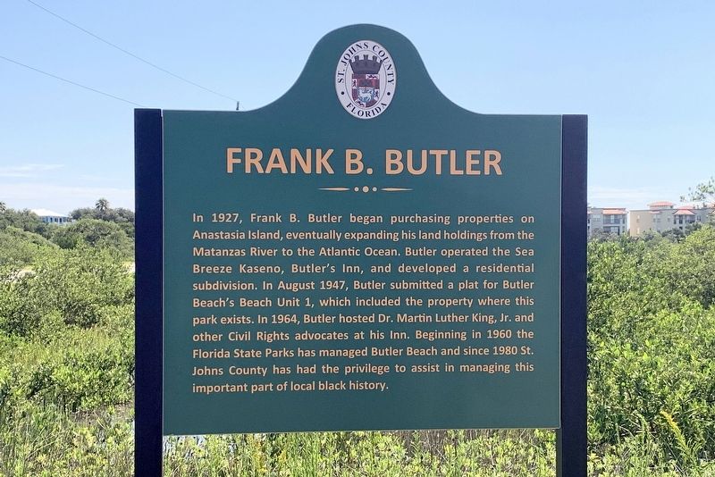 Frank B. Butler Marker image. Click for full size.