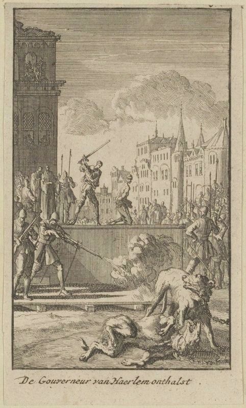 The beheading of Wigbolt Ripperda in Haarlem, July 1573. Click for full size. The beheading of Wigbolt Ripperda in Haarlem, July 1573 image. Click for full size.