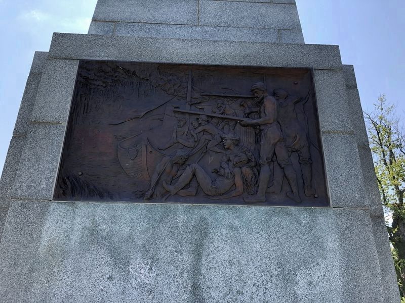 Campbell’s Island State Memorial (North face). Click for full size. Campbell’s Island State Memorial (North face) image. Click for full size.