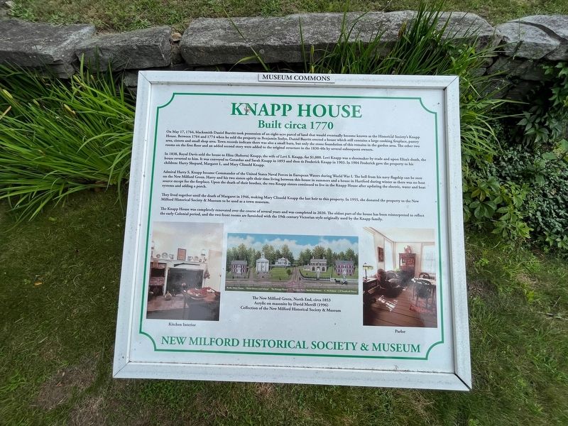 Knapp House Marker image. Click for full size.