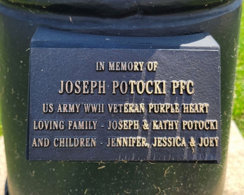 Joseph Potocki PFC Marker image. Click for full size.