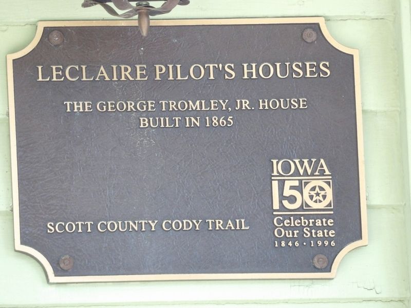 The George Tromley, Jr. House Marker image. Click for full size.