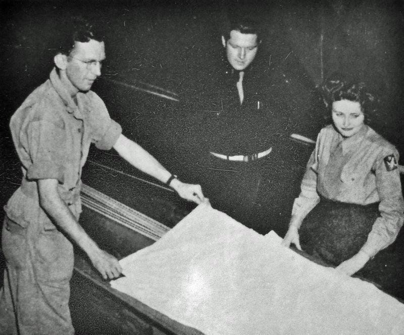 Marker detail: Parachute Preparation. Click for full size. Marker detail: Parachute Preparation image. Click for full size.