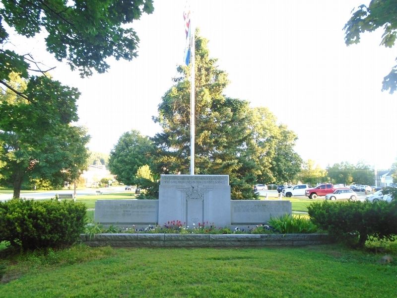 War Memorial. Click for full size. War Memorial image. Click for full size.