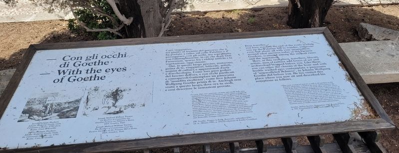 Con gli occhi di Goethe / With the eyes of Goethe Marker image. Click for full size.