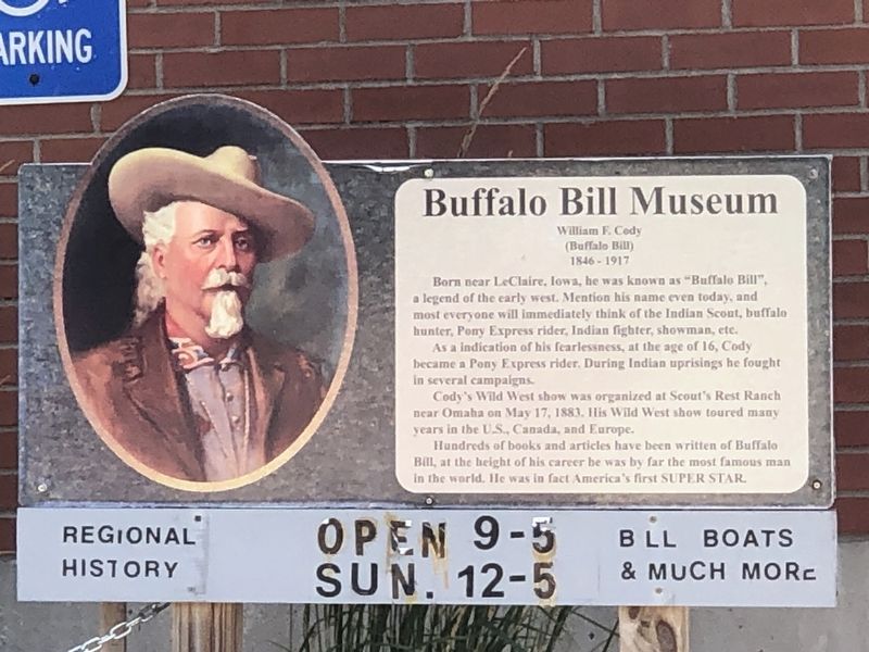 Buffalo Bill Museum Marker image. Click for full size.