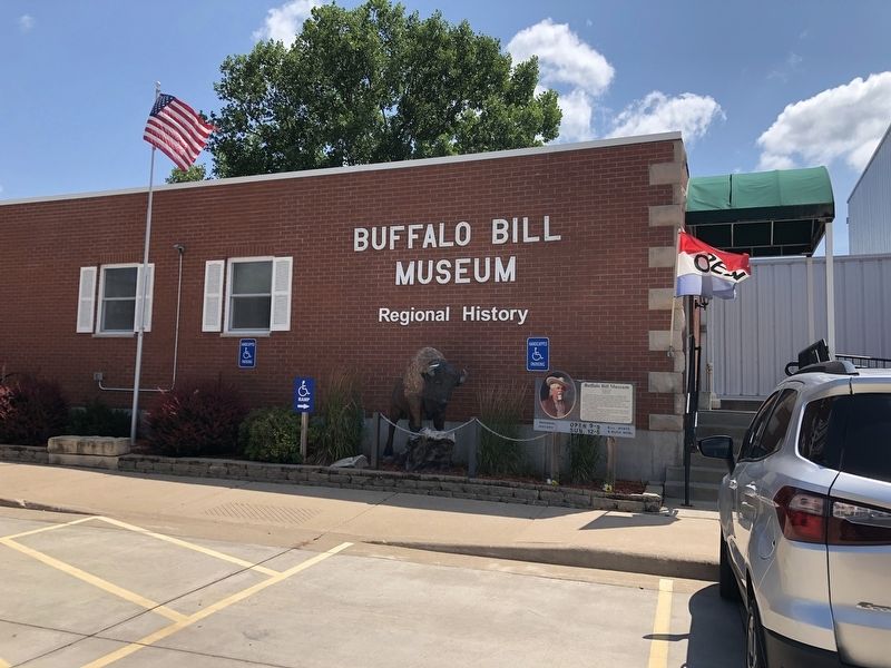Buffalo Bill Museum Marker image. Click for full size.