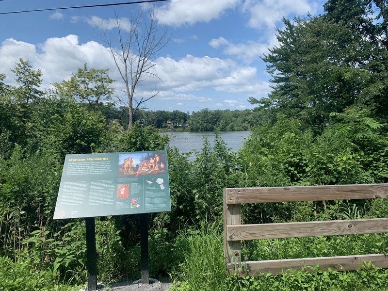 Mohican Homelands Marker image. Click for full size.
