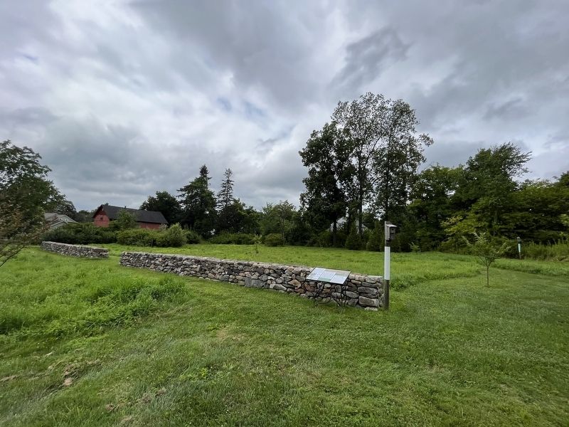 Stone Walls / Chestnut Grove / Wet Meadow Marker image. Click for full size.