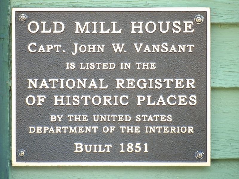 Old Mill House Marker image. Click for full size.
