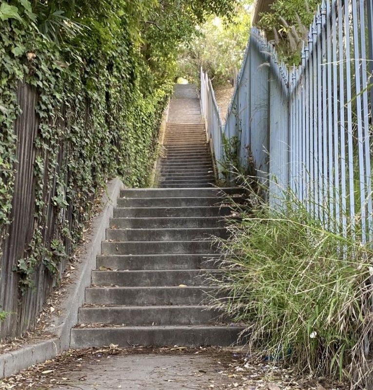 Los Feliz Heights Steps image. Click for full size.